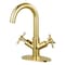 Kingston Brass TwoHandle Bathroom Faucet with Push PopUp, Polished Brass LS8452JX - alternate 1